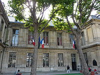 Façade sur cour.