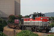 DE10 1164（JR貨物 新更新機） 2009年9月4日 水島臨海鉄道 水島 - 東水島間