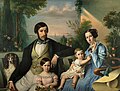 Image 2Pietro Stanislao Parisi with family, by Giuseppe Tominz, 1849