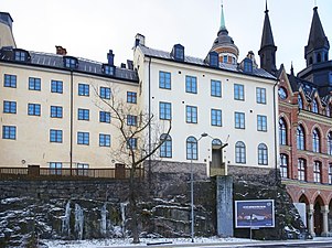 Fasader mot Söder Mälarstrand