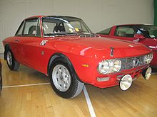 Photographie d'une Lancia Fulvia HF