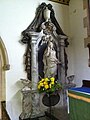 Memorial to Anne, née Wentworth, wife of Edward Watson, 2nd Baron Rockingham