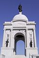 Goddess of Victory and Peace (bronze 1909–1910), atop the Pennsylvania State Memorial, Gettysburg Battlefield, Gettysburg, PA. Murray also modeled the bas-reliefs above the arches.