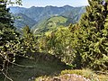 Monte Denai ripreso dalle pendici del Monte Tombea