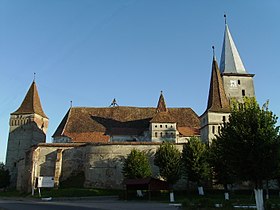 Moşna fortified church, Romania