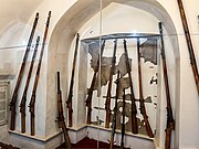 Muskets from the Bahmanid era at the Bidar Fort Museum