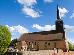 L'église Saint-Lubin.