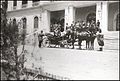 Mehmed V arrives in Selânik (Thessaloniki), Ottoman Empire, 1909.