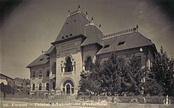 The Putna County Prefecture building from the interwar period.