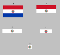 Procedimiento de doblado de la bandera nacional.