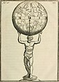 La 12e horloge marquée par la figure 46 est un globe céleste sur la circonférence duquel les heures sont décrites, & qui tourne sur la tête d'un Atlas qui le porte, pour faire marquer l'heure courante à une aiguille fixe