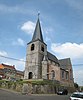 Ensemble van de kerk Saint-Géry en omliggende muur