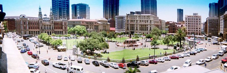 Kerkplein in die middestad van Pretoria