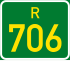 Regional route R706 shield