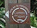 Balisage du Camino del Agua.