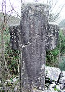 Croix gravée d'une tombe de Strujići.