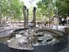 Fountain in Herald Square Sydney by Stephen Walker