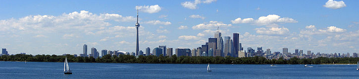 Toronto vue du parc Tommy Thompson