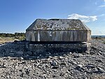 Observationsvärn på Grogarnsberget, Gotland.