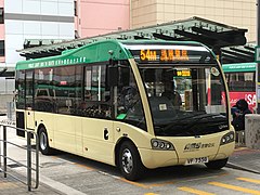 Optare Solo SR低地台綠色專線小巴（19座位）