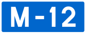 M-12 highway shield}}