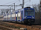 Z 20500 in Transilien livery in Cesson