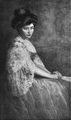 "Life-size Aquarelle Portrait of Mrs. James A. Stillman", by Elizabeth Gowdy Baker