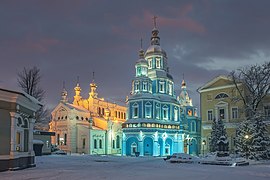 Cathédrale de Pokrov à Kharkiv. Février 2020.