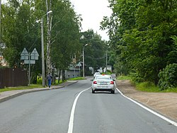 Вид от Тарховской улицы