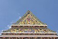 Gable of an vihara in Chinese architecture