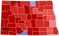 2022 North Dakota Attorney General Election by County