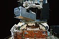 COSTAR being inserted into Hubble during First Servicing Mission.