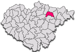 Băbeni – Mappa