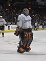 Ilya Bryzgalov of the Anaheim Ducks.