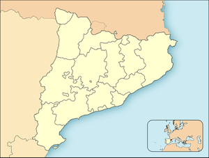 Batalla de Céret ubicada en Catalunya 1716-1802