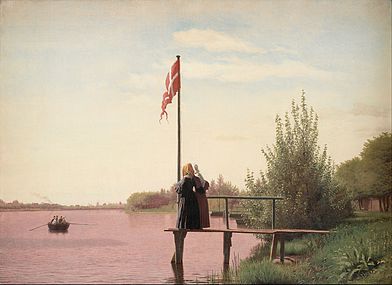 View from Dosseringen near the Sortedam Lake (1838)