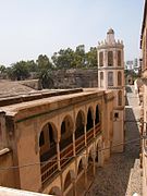 Vue sur une mosquée.