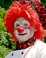 Clown at a Memorial Day parade, 2004