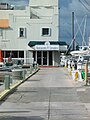 Entrance to Club Nautico de Ponce docking area restaurant
