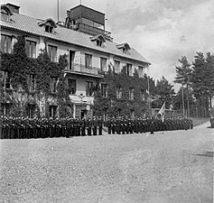 Före detta kanslihuset (1944), med vy mot Hägernäsvik.