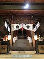 富士吉田市　下吉田　天神社本殿　一間社流造　延享５年(1748年)　棟梁、萱沼弥左衛門