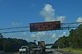 Image 19Annual traffic deaths sign over I-95 in Georgia, US, indicating more than three deaths per day (from Road traffic safety)