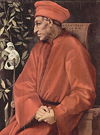 Portrait de Cosme de Medicis, 1518, musée des Offices, Florence.