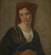 Follower of Corot, A Peasant Woman, NG3239