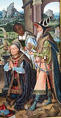 As one of the Magi by Joos van Cleve, c. 1520[37]