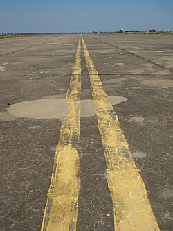 Kampong Chhnang Airport, constructed by the Khmer Rouge in Rolea B'ier