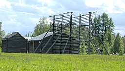 Kornhässja i Gunnarn, den by som kallats för Lappmarkens kornbod.