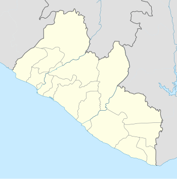 2021–22 Liberian First Division is located in Liberia