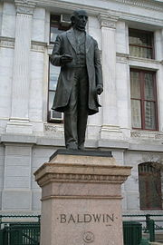 Statue of Matthias W. Baldwin