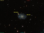 Photo of NGC 450 and PGC 4545 taken by SDSS.